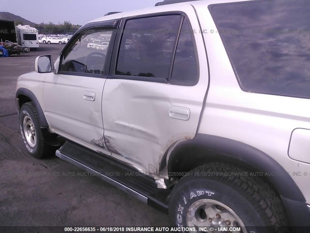 JT3GN86R3V0025782 - 1997 TOYOTA 4RUNNER SR5 TAN photo 6