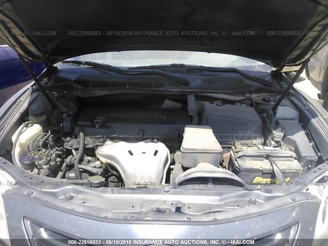 4T4BE46K39R097017 - 2009 TOYOTA CAMRY SE/LE/XLE GRAY photo 10