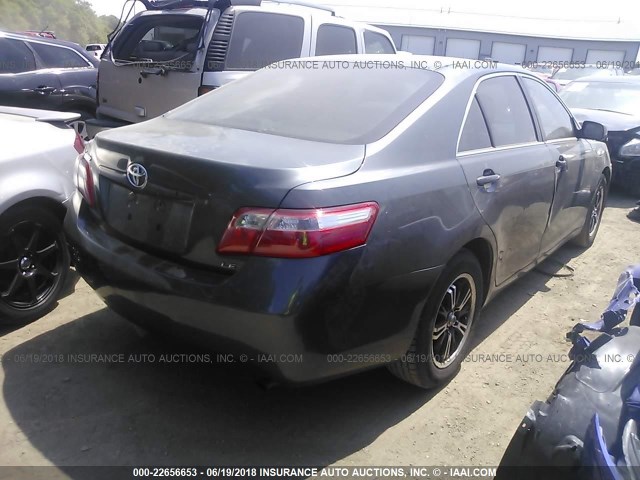 4T4BE46K39R097017 - 2009 TOYOTA CAMRY SE/LE/XLE ნაცრისფერი ფოტო 4