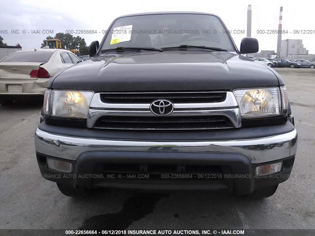 JT3HN86R120363116 - 2002 TOYOTA 4RUNNER SR5 BLACK photo 6