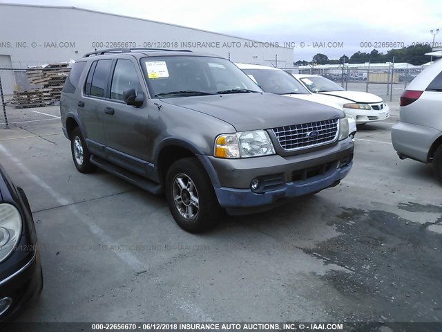 1FMZU63K43UA81881 - 2003 FORD EXPLORER XLT/XLT SPORT/NBX GRAY photo 1