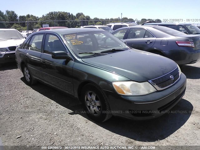 4T1BF28B42U231547 - 2002 TOYOTA AVALON XL/XLS GREEN photo 1