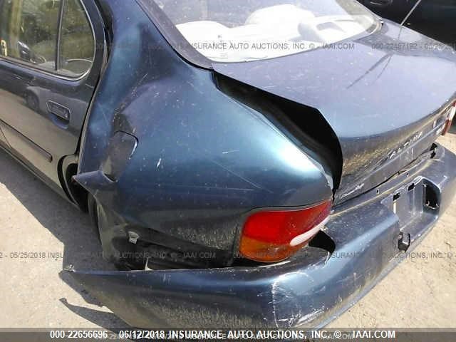 1N4DL01D2WC105162 - 1998 NISSAN ALTIMA XE/GXE/SE/GLE TEAL photo 6