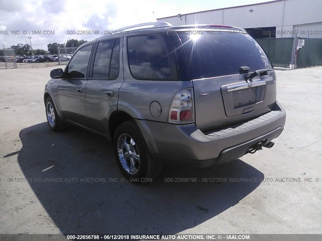 5S3ET13S372800185 - 2007 SAAB 9-7X 4.2I GRAY photo 3