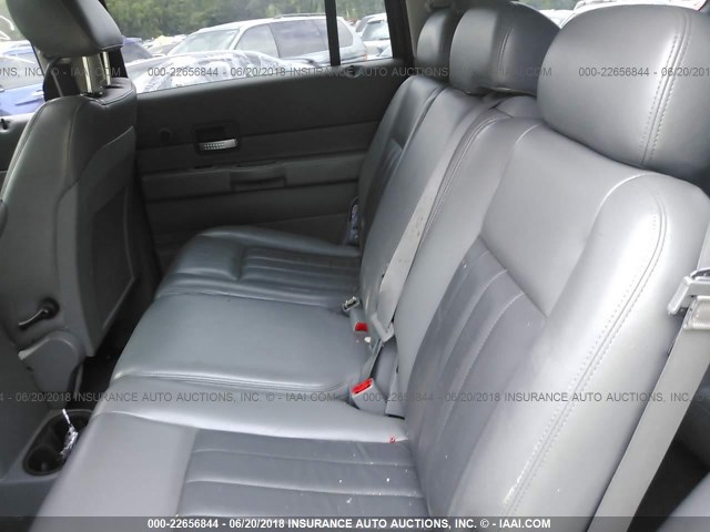 1D4HB58N14F137626 - 2004 DODGE DURANGO LIMITED BURGUNDY photo 8