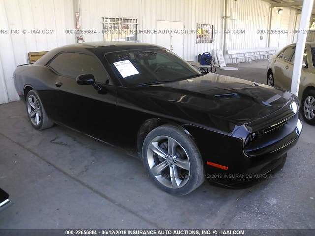 2C3CDZAG8FH895411 - 2015 DODGE CHALLENGER SXT BLACK photo 1