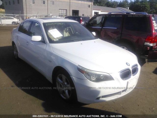 WBANF33517CW71437 - 2007 BMW 525 XI WHITE photo 1