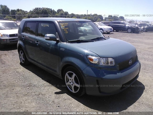 JTLKE50E081014428 - 2008 TOYOTA SCION XB 蓝色 照片 1