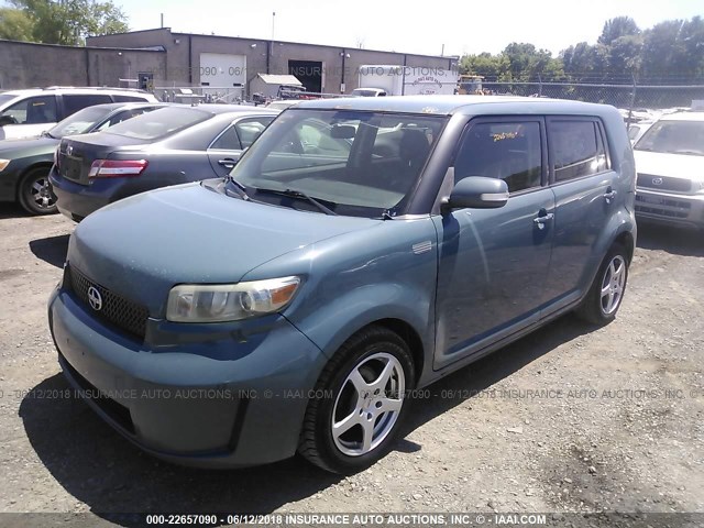 JTLKE50E081014428 - 2008 TOYOTA SCION XB 蓝色 照片 2