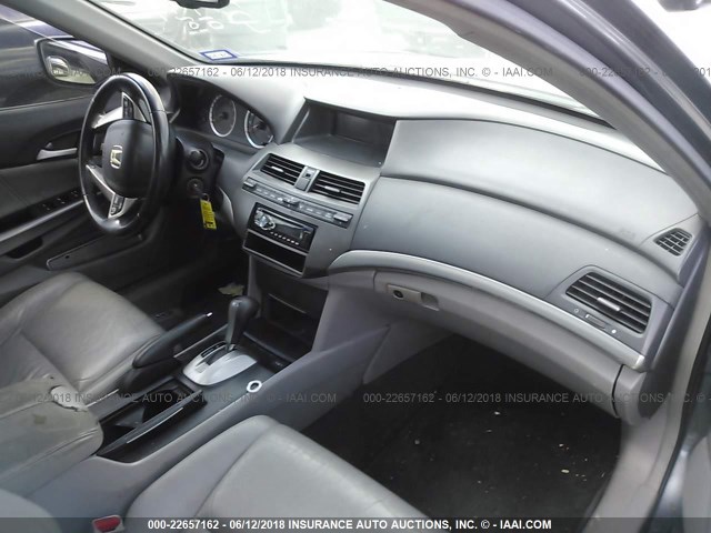 JHMCP26848C051544 - 2008 HONDA ACCORD EXL GRAY photo 5