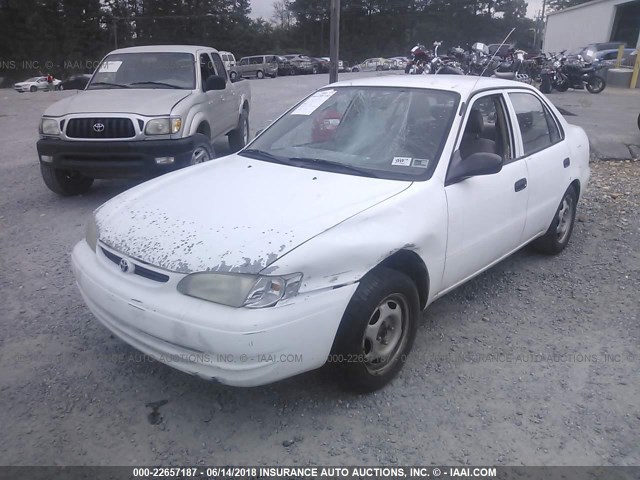 1NXBR12E5YZ365111 - 2000 TOYOTA COROLLA VE/CE/LE 白色 照片 2