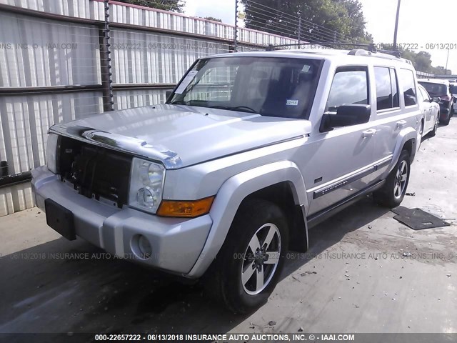 1J8HH48N68C156582 - 2008 JEEP COMMANDER SPORT ვერცხლისფერი ფოტო 2