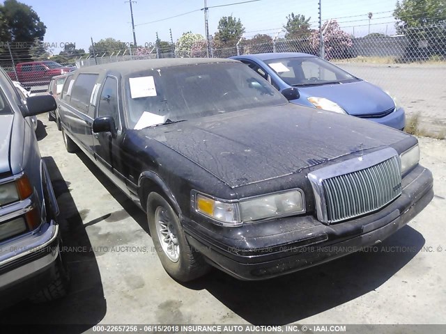 1LNLM81W3VY674909 - 1997 LINCOLN TOWN CAR EXECUTIVE BLACK photo 1