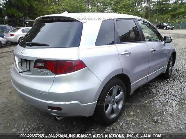 5J8TB18227A000946 - 2007 ACURA RDX Unknown photo 4