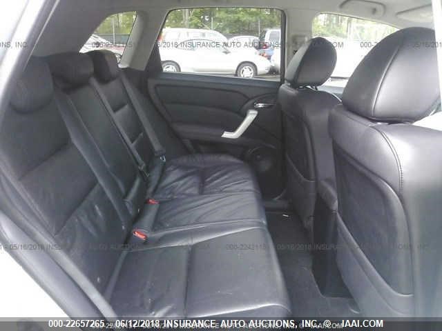 5J8TB18227A000946 - 2007 ACURA RDX Unknown photo 8