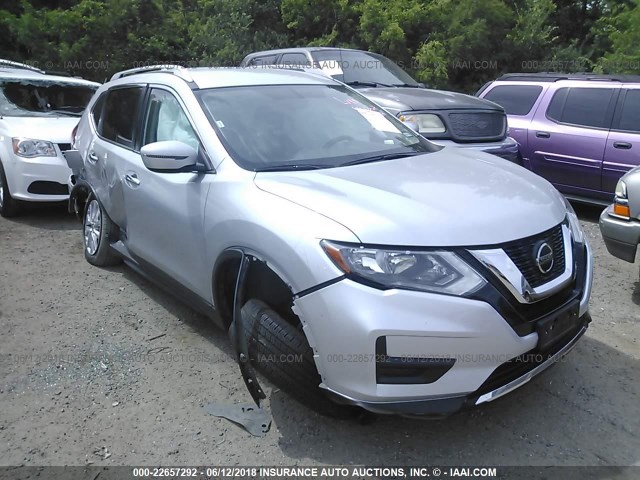 KNMAT2MT9JP506026 - 2018 NISSAN ROGUE S/SV SILVER photo 1