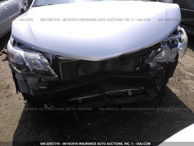 4T1BF1FK2CU579149 - 2012 TOYOTA CAMRY SE/LE/XLE 银色 照片 6