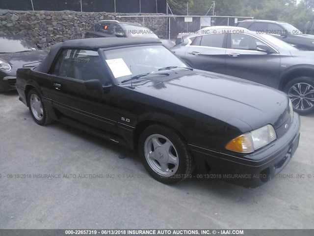 1FACP45E9PF162713 - 1993 FORD MUSTANG GT/COBRA GT BLACK photo 1