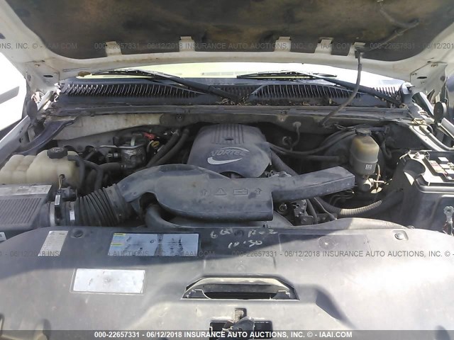 1GKFK16Z22J134462 - 2002 GMC YUKON XL K1500 WHITE photo 10