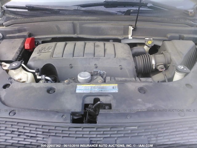 1GKLVMED5AJ181582 - 2010 GMC ACADIA SLT-1 Biały zdjęcie 10