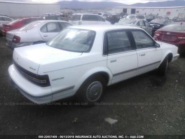 1G4AG55M5T6464777 - 1996 BUICK CENTURY SPECIAL/CUSTOM/LIMITED WHITE photo 4