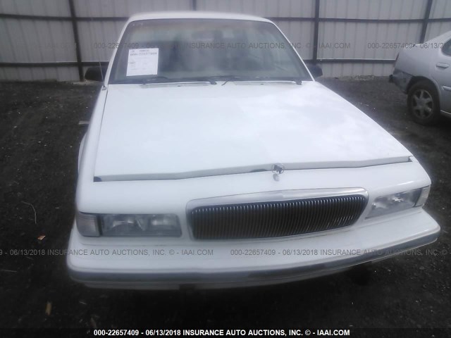 1G4AG55M5T6464777 - 1996 BUICK CENTURY SPECIAL/CUSTOM/LIMITED WHITE photo 6