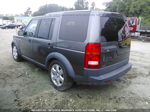 SALAF25435A314942 - 2005 LAND ROVER LR3 HSE GRAY photo 3