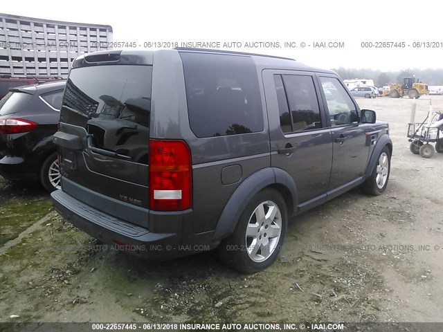 SALAF25435A314942 - 2005 LAND ROVER LR3 HSE GRAY photo 4