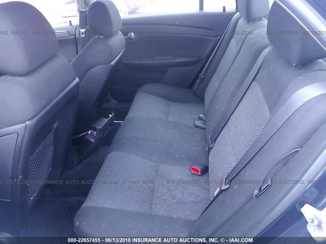 1G1ZH57BX84205990 - 2008 CHEVROLET MALIBU 1LT 蓝色 照片 8