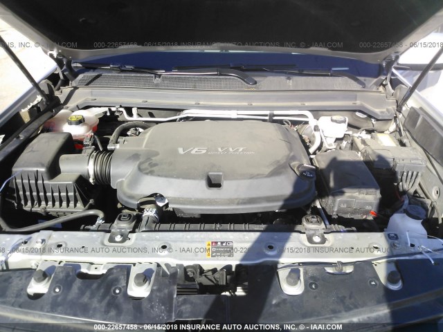 1GCGSCEN9J1102276 - 2018 CHEVROLET COLORADO LT SILVER photo 10