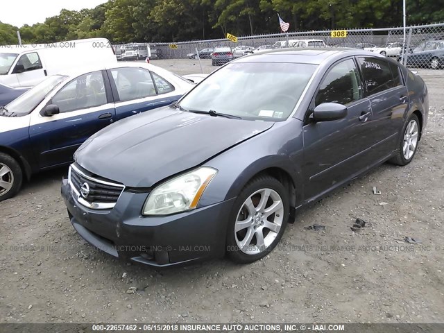 1N4BA41E47C826792 - 2007 NISSAN MAXIMA SE/SL GRAY photo 2