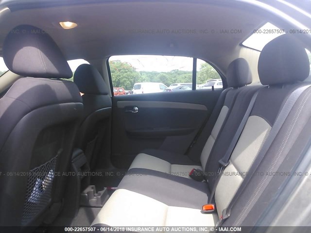 1G1ZB5E05CF103545 - 2012 CHEVROLET MALIBU LS GRAY photo 8