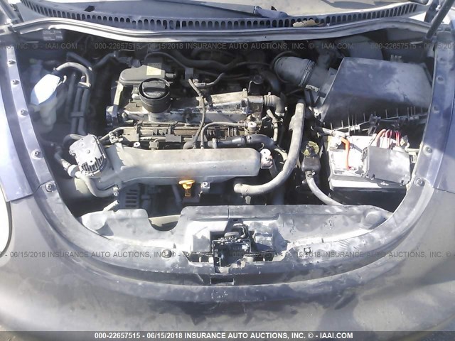 3VWDD21C6YM468119 - 2000 VOLKSWAGEN NEW BEETLE GLX 蓝色 照片 10