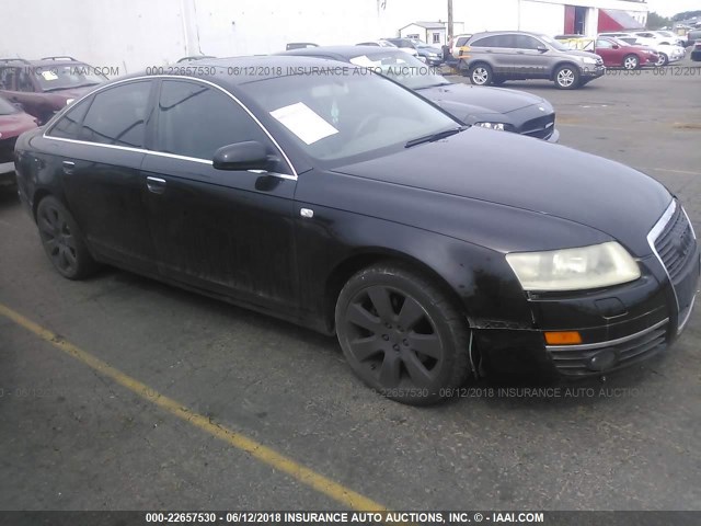 WAUDT74F45N054439 - 2005 AUDI A6 3.2 QUATTRO BLACK photo 1