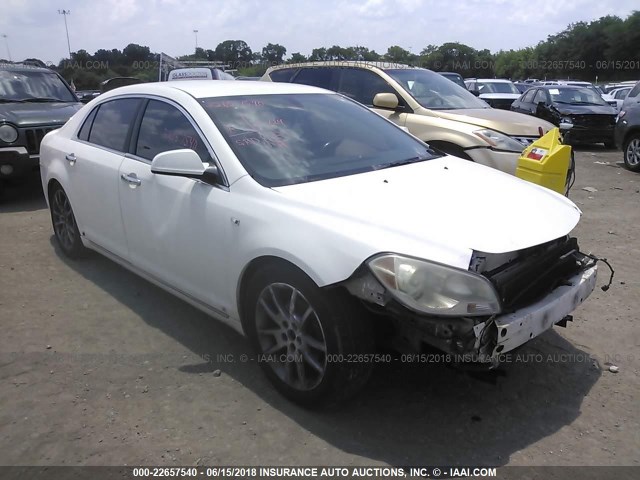 1G1ZK57728F184490 - 2008 CHEVROLET MALIBU LTZ 白色 照片 1