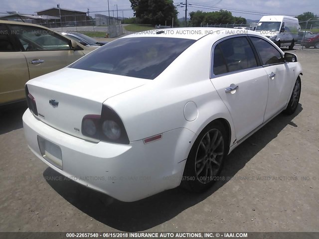 1G1ZK57728F184490 - 2008 CHEVROLET MALIBU LTZ 白色 照片 4