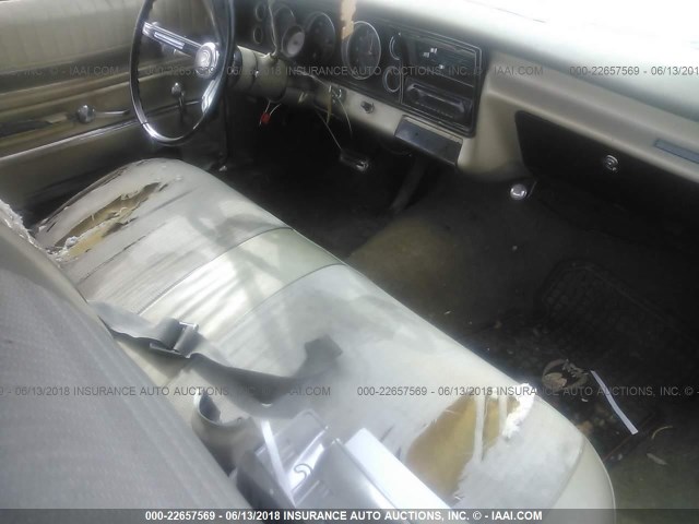 156697J225085 - 1967 CHEVROLET BISCAYNE GRAY photo 5