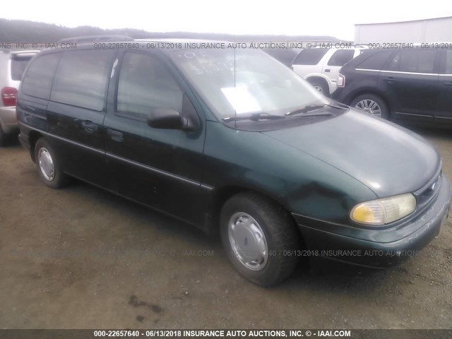 2FMDA5145SBD54669 - 1995 FORD WINDSTAR WAGON GREEN photo 1