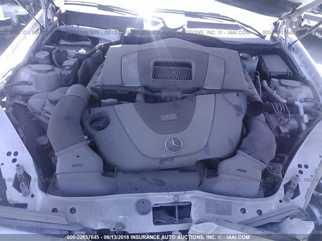 WDBWK54F98F181607 - 2008 MERCEDES-BENZ SLK 280 SILVER photo 10