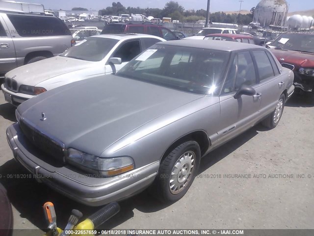 1G4CW52K2SH608948 - 1995 BUICK PARK AVENUE  SILVER photo 2