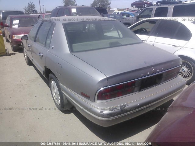 1G4CW52K2SH608948 - 1995 BUICK PARK AVENUE  SILVER photo 3