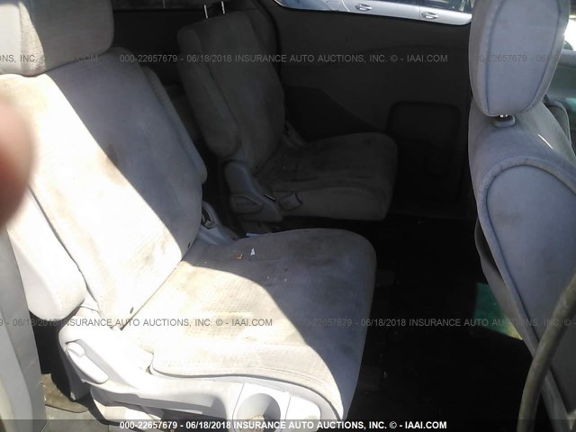 5N1BV28U74N302015 - 2004 NISSAN QUEST S/SE/SL GRAY photo 8