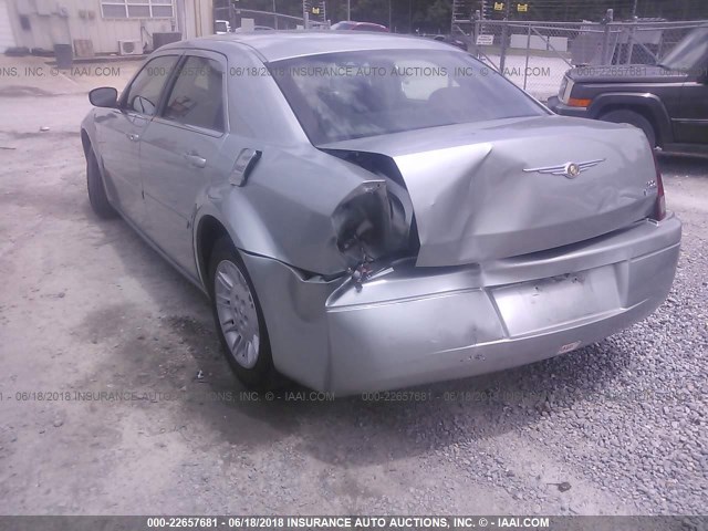 2C3KA43R56H376726 - 2006 CHRYSLER 300 SILVER photo 6