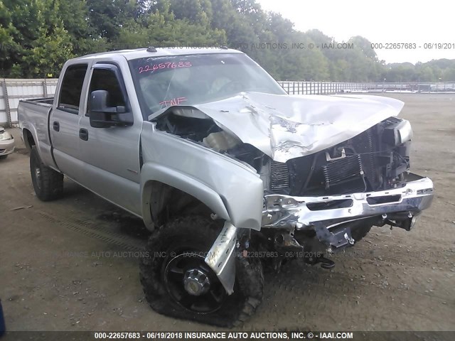 1GCHK23264F180416 - 2004 CHEVROLET SILVERADO K2500 HEAVY DUTY Pewter photo 1