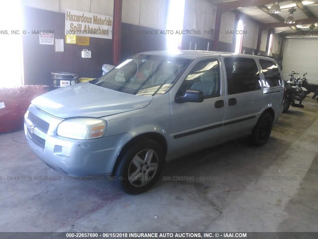 1GNDV23147D101801 - 2007 CHEVROLET UPLANDER LS BLUE photo 2