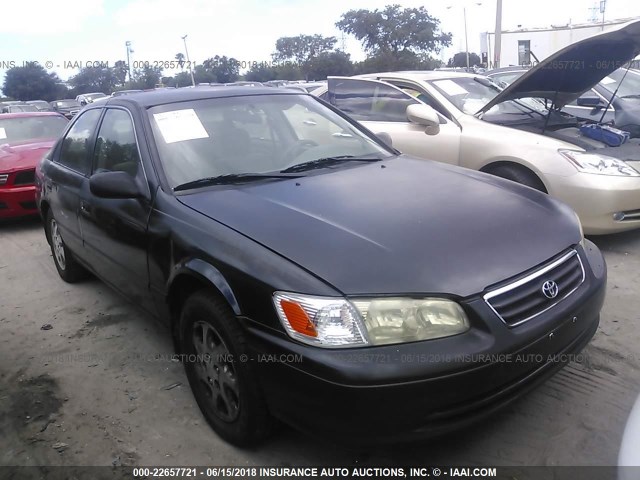 4T1BG22K21U030721 - 2001 TOYOTA CAMRY CE/LE/XLE 黑色 照片 1