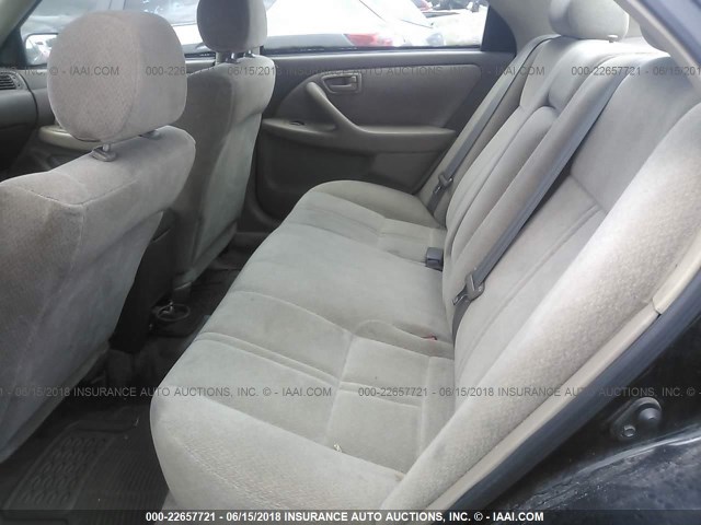 4T1BG22K21U030721 - 2001 TOYOTA CAMRY CE/LE/XLE 黑色 照片 8