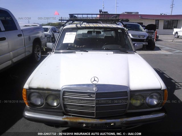 WDB12312310294908 - 2001 MERCEDES-BENZ 4 DOOR  WHITE photo 6