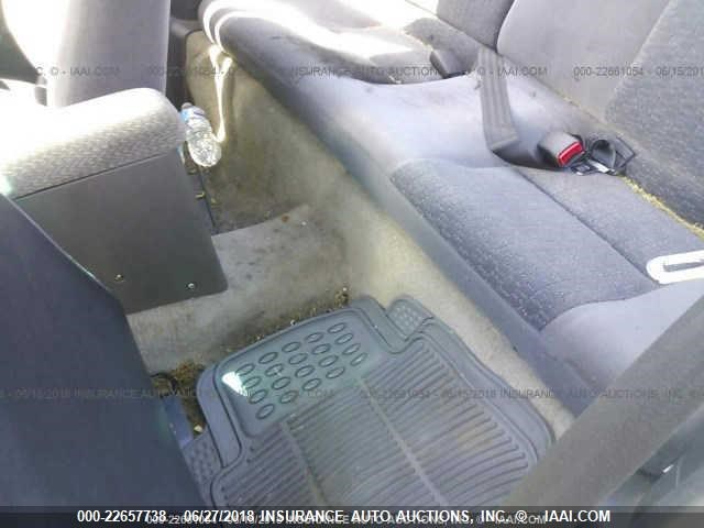 1HGEJ6228YL131161 - 2000 HONDA CIVIC DX SILVER photo 8