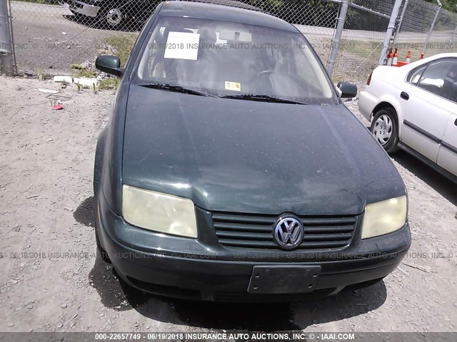 3VWSC29M2XM060142 - 1999 VOLKSWAGEN JETTA GLS GREEN photo 6